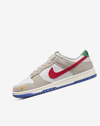 Nike Dunk Low Blancos Azul Rey Rojos | MX 2870